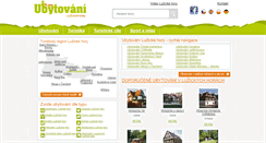 Desktop Screenshot of luzicke-hory.info